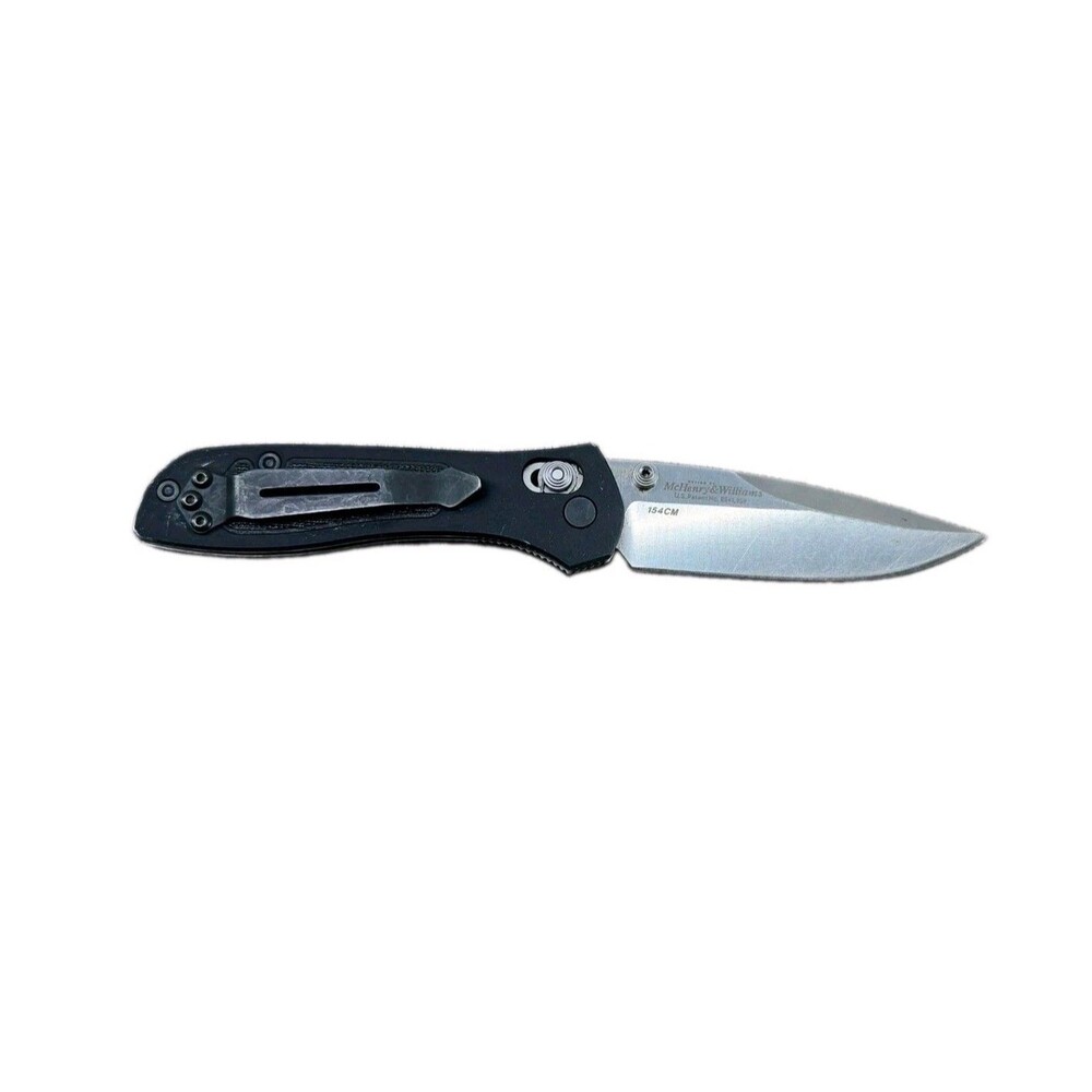 BENCHMADE 707 McHenry & Williams 154CM Black G10 Sequel Axis Lock